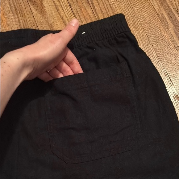 Frank & Oak Black Bermuda Shorts Stretchy Fit - Picture 8 of 12